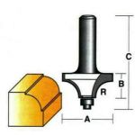 Carbitool T612B1/2 Router Bit
