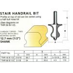 Carbitool THR40B1/2 Router Bit