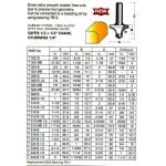 Carbitool T516B1/2 Router Bit