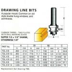 Carbitool TDL3B Router Bit