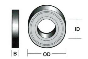 Carbitool TB2 Ball Bearing
