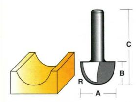 Carbitool T424 Router Bit