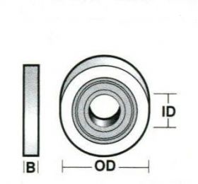 Carbitool TBS2 Shielded Bearing