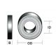 Carbitool TB14 Ball Bearing