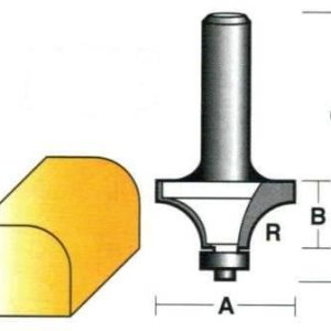 Carbitool T508B1/2 Router Bit