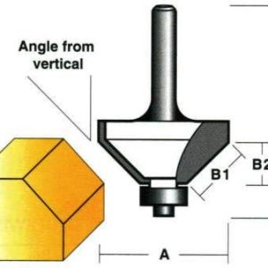 Carbitool T920B1/2 Router Bit