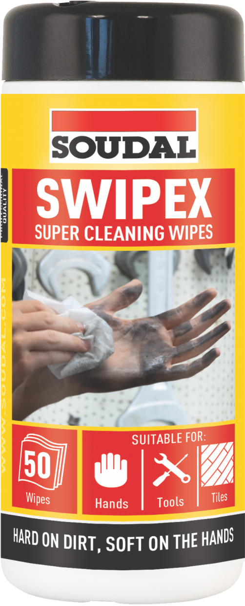 Soudal Swipex Wipes 50 Pack