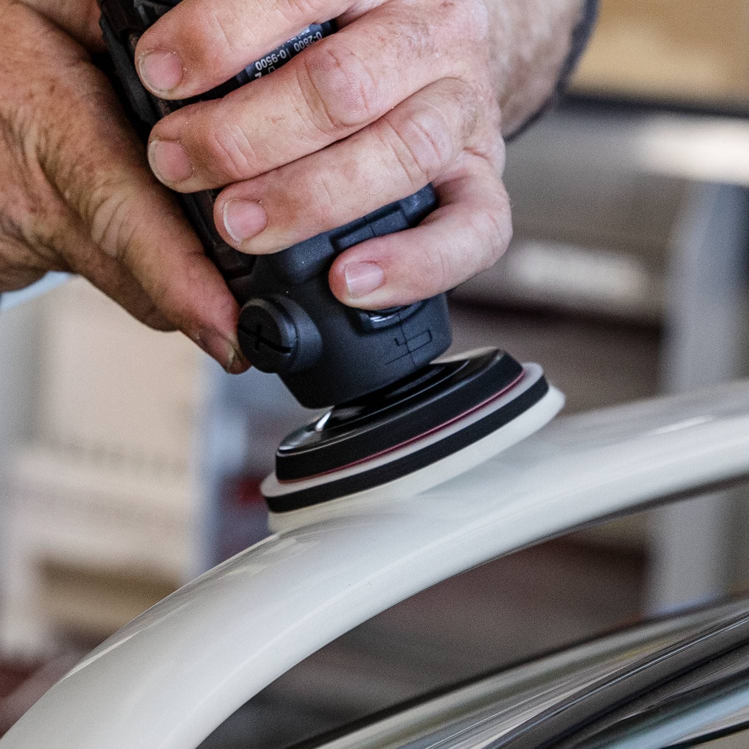 Makita Wool Pad 80mm Finishing Suits DPV300 191N92-5 - Image 6