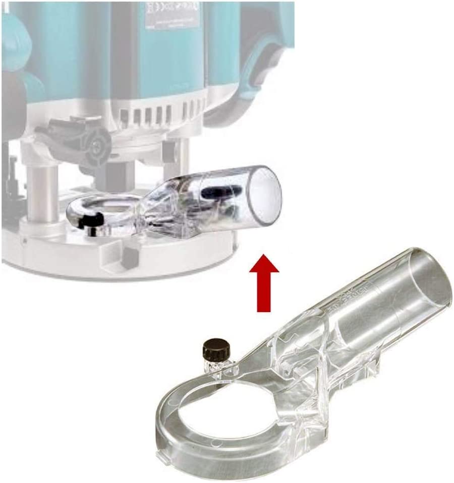 Makita Vacuum Head Dust Extracting Nozzle 194934-8 for Router - Image 4