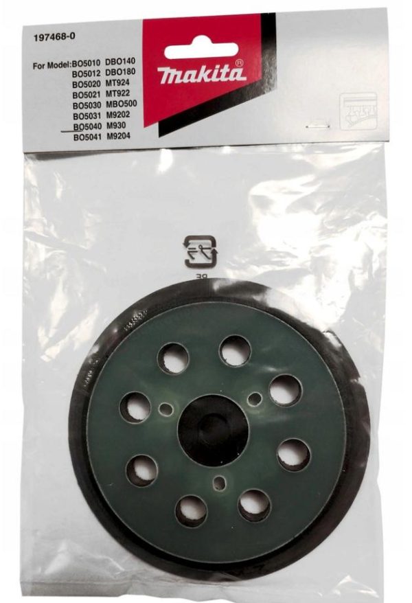 Makita Hook & Loop Backing Pad 197468-0 - Image 2