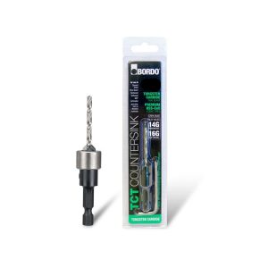 Bordo 7/64 Cobalt Drill with TCT Countersink 2202-7/64