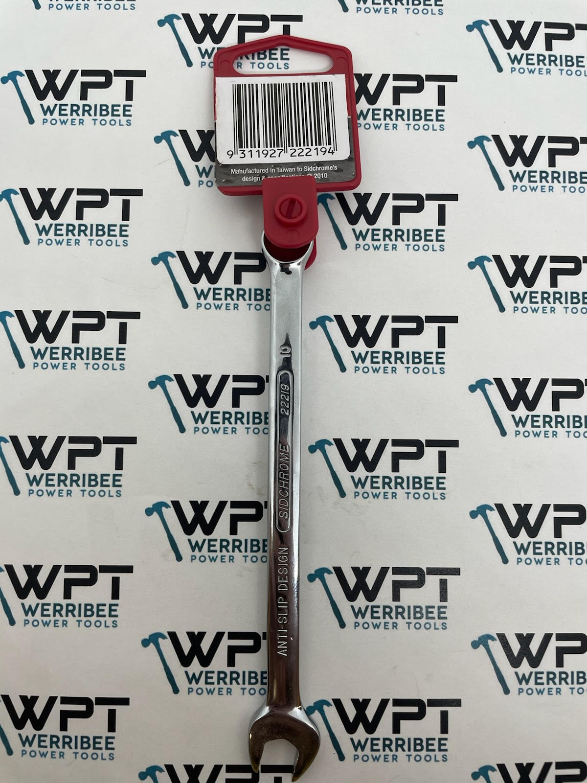 Sidchrome 10mm Ring & Open End Metric Spanner 22219 - Image 2