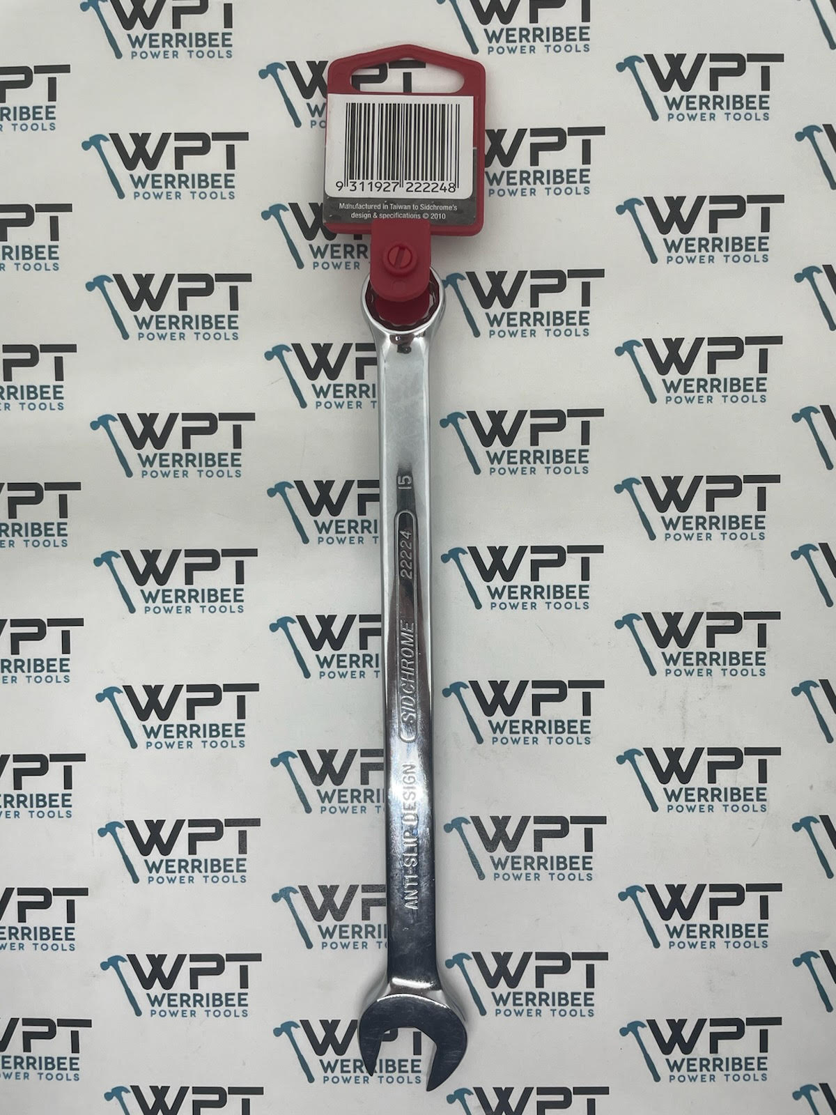 Sidchrome 15mm Ring & Open End Metric Spanner 22224 - Image 2