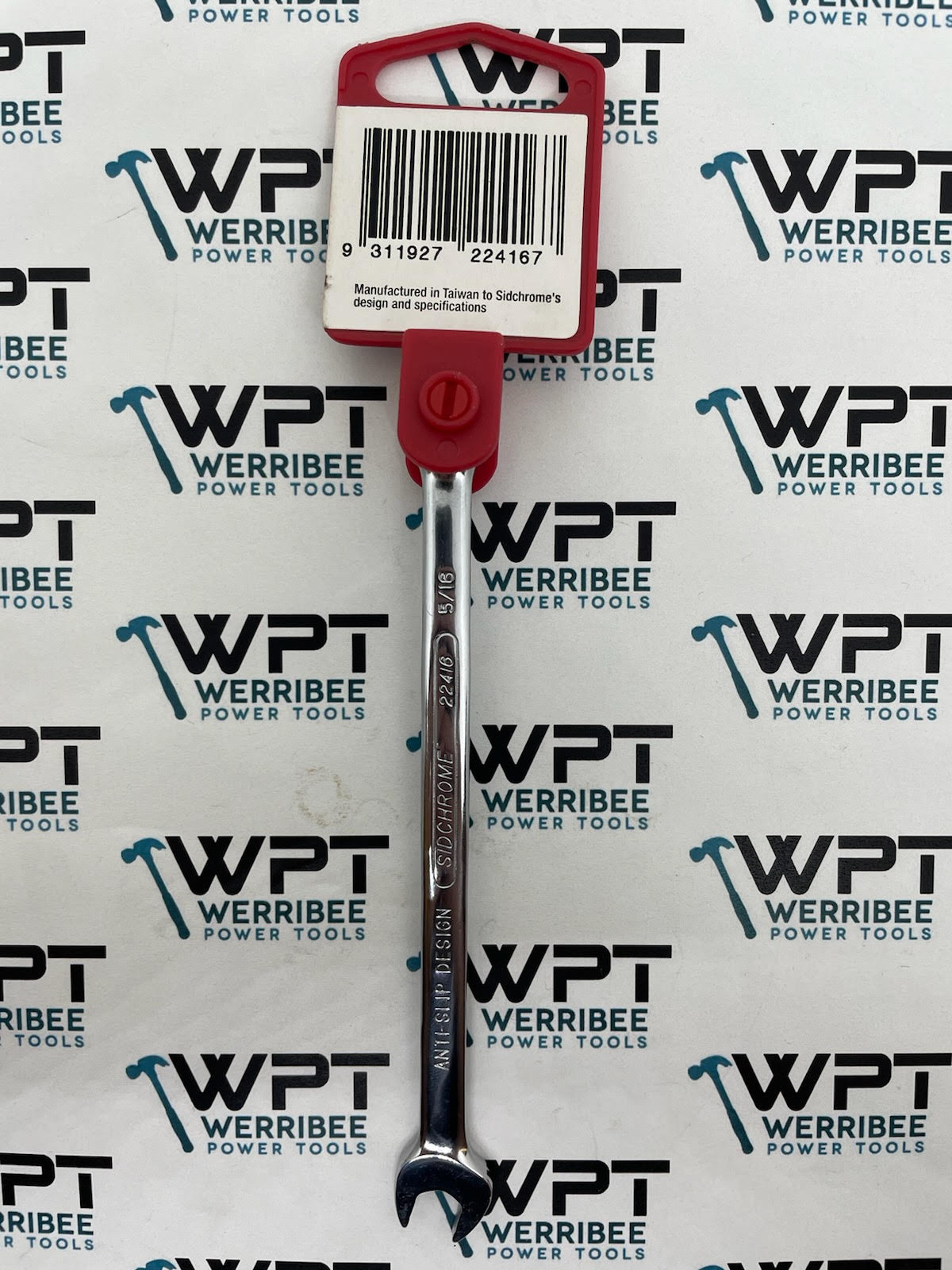 Sidchrome 5/16" Ring & Open End Imperial Spanner 22416 - Image 2