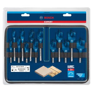 Bosch Expert Spade Bit 13 Piece Kit 10 - 32mm - 2608900336