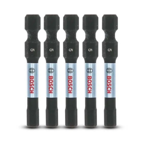 Bosch Impact Tough HEX5 x 50mm Hex Screwdriver Bit 5 Piece 2610050960 - Image 4