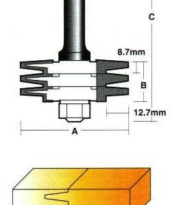Carbitool TAFJ60 1/2 Router Bits