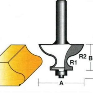 Carbitool TEB16B1/2 Router Bit