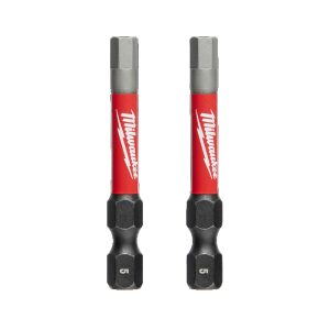 Milwaukee Shockwave Power Bit Hex 5mm 50mm 2pk 48324737 / 48-32-4737