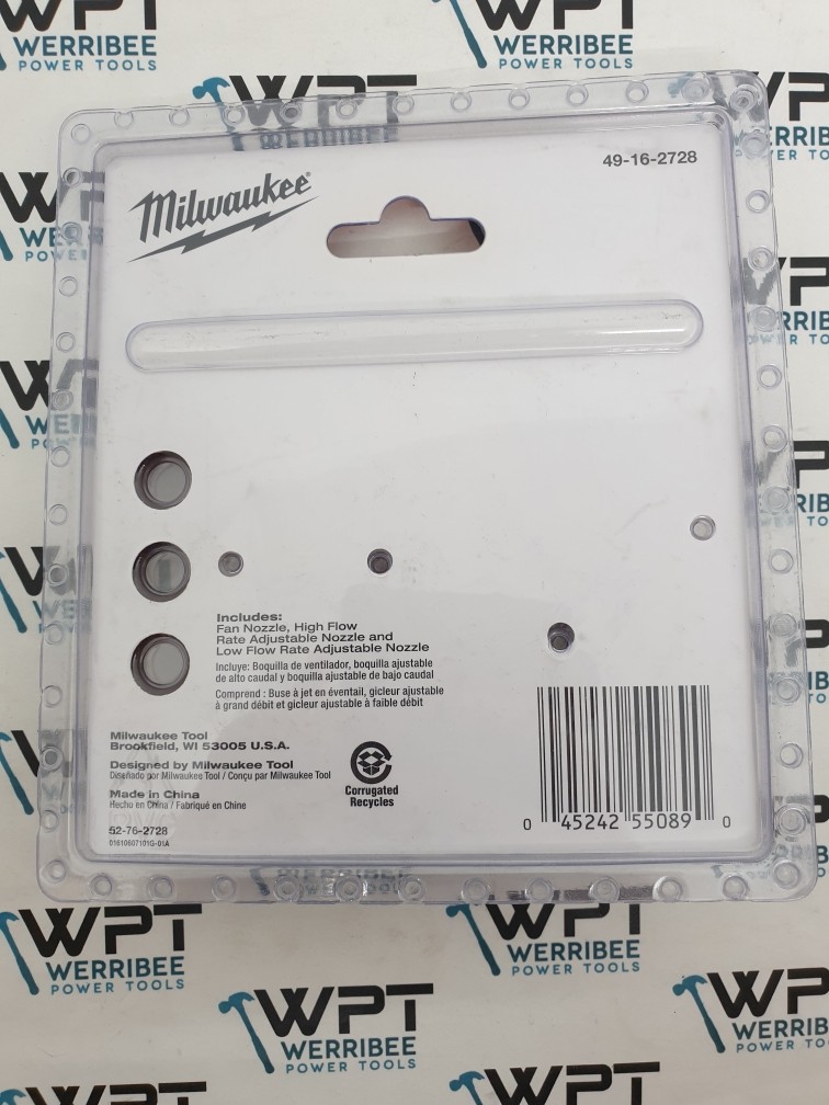 Milwaukee Switch Tank Replacement Sprayer Nozzles 3 Pack 49162728 / 49-16-2728 - Image 2