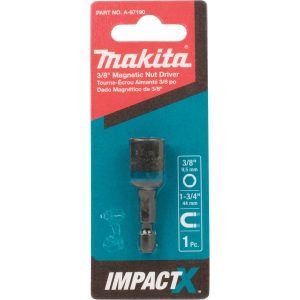 Makita Impact-X Magnetic Nutsetter 3/8" x 45mm 1 Piece A-97190