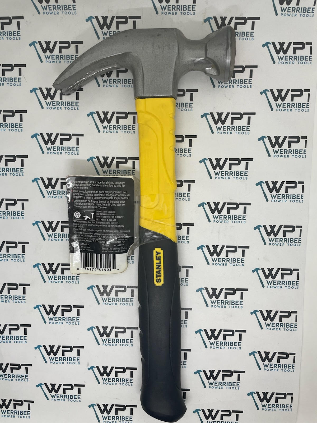 Stanley 20 Oz Fatmax® Curved Claw Graphite Hammer 51-508 - Image 3