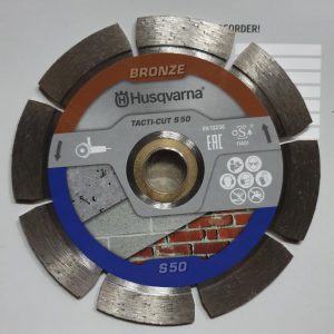 Husqvarna 4” / 105mm TACTI-CUT S50 Segmented Universal Diamond Blade 579819220