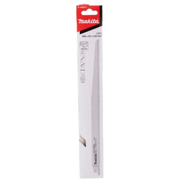 Makita Recipro Blade 300mm 6TPI HCS - 5 Pack B-16829