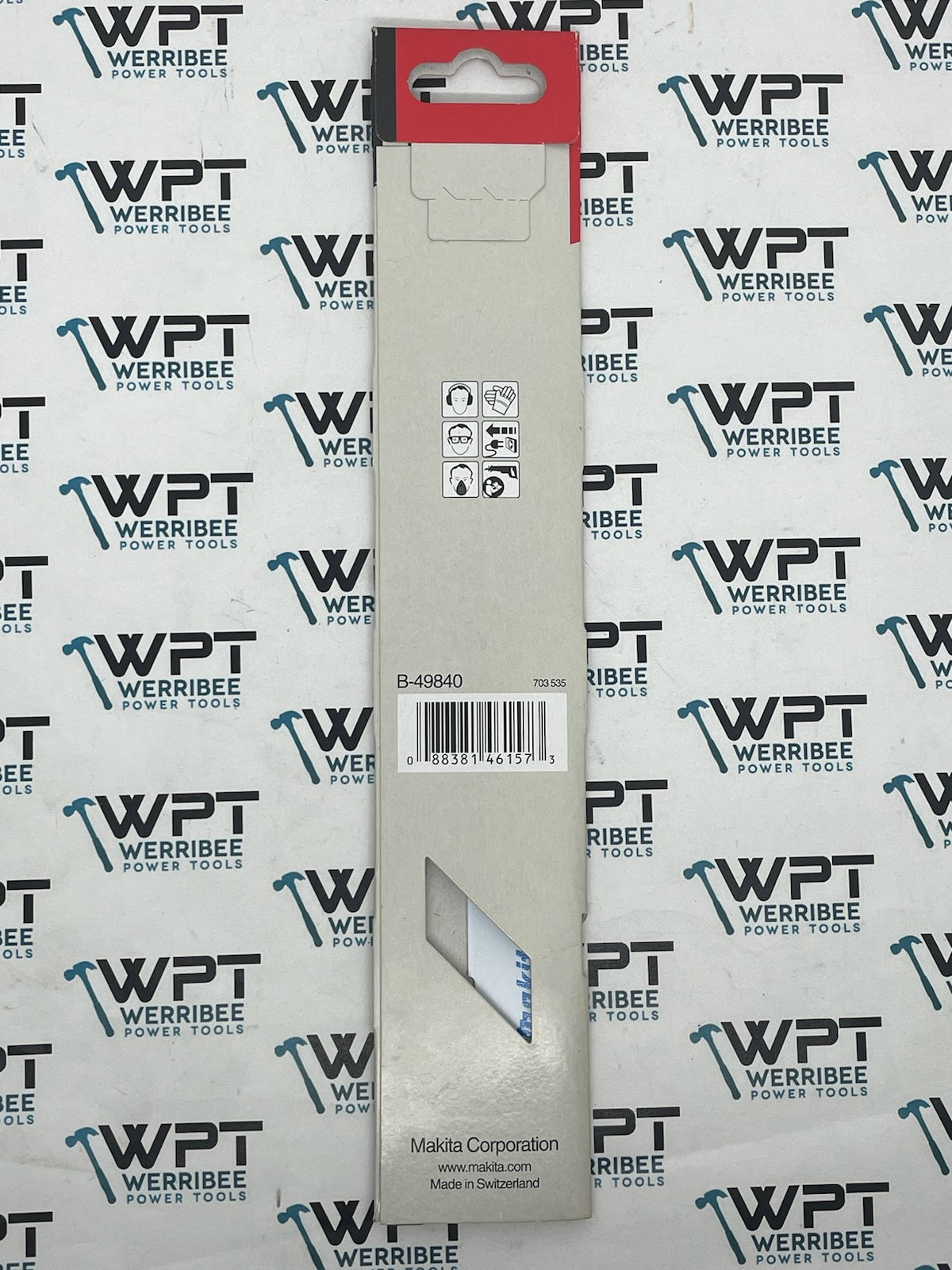 Makita Recipro Blade 228mm 6-8TPI Demolition - Single Pack B-49840 - Image 2