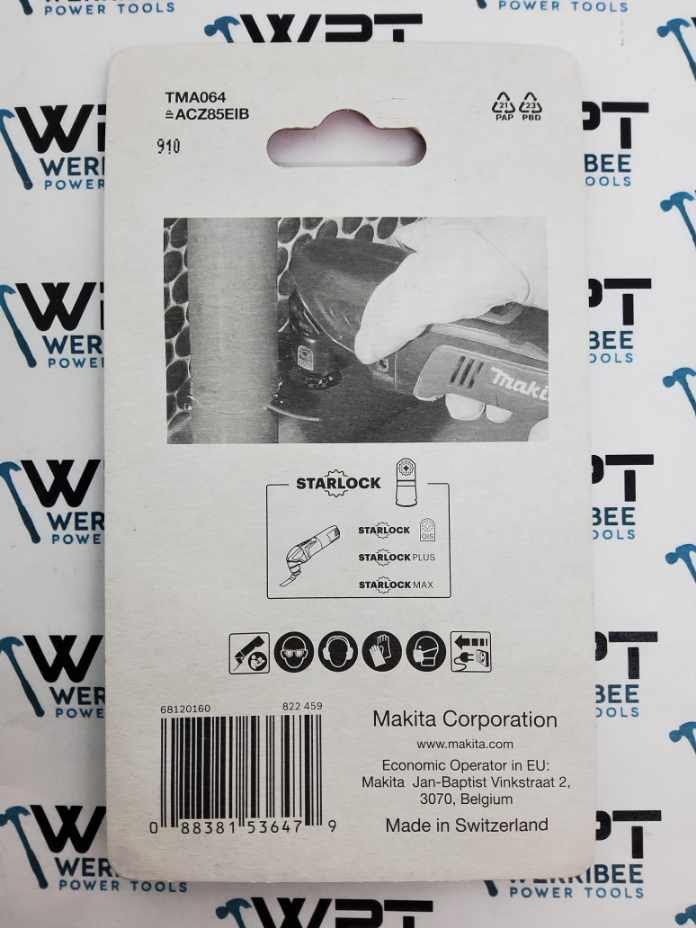 Makita Multi-tool 85mm X 18TPI Segment Saw Blade B-64973 - Image 3
