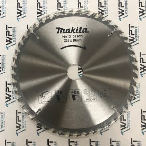 Makita D-03931 Wood Cutting Blade 235mm 48T 30mm Bore