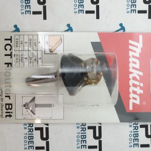 Makita 45DEG Chamfering TCT Router Bit 1/4" with Bearing D-15506