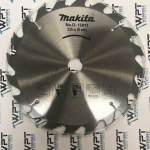 Makita D-15811 Wood Cutting Blade 235mm 20T 25mm Bore