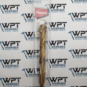 Makita HSS-G Series 12mm 1/4" Hex Drive Drill Bit Suits Impact Drivers D-15849