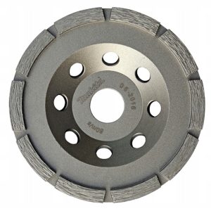 Makita Offset Diamond Wheels 125mm (5") x 22.23mm Single Rough D-60682