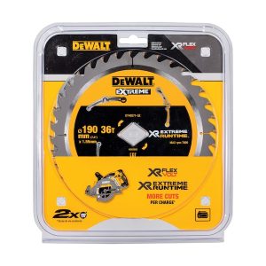 Dewalt XR Extreme Runtime Circular Saw Blade 190mm X 36T DT40271