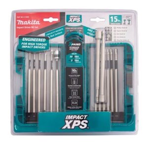 Makita Impact XPS 15 Piece 150mm Power Screwdriver Bit Set E-14205