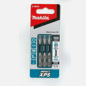 Makita Impact-XPS Torx Drive T25 x 50mm Power Bit 3 Pack E-18574