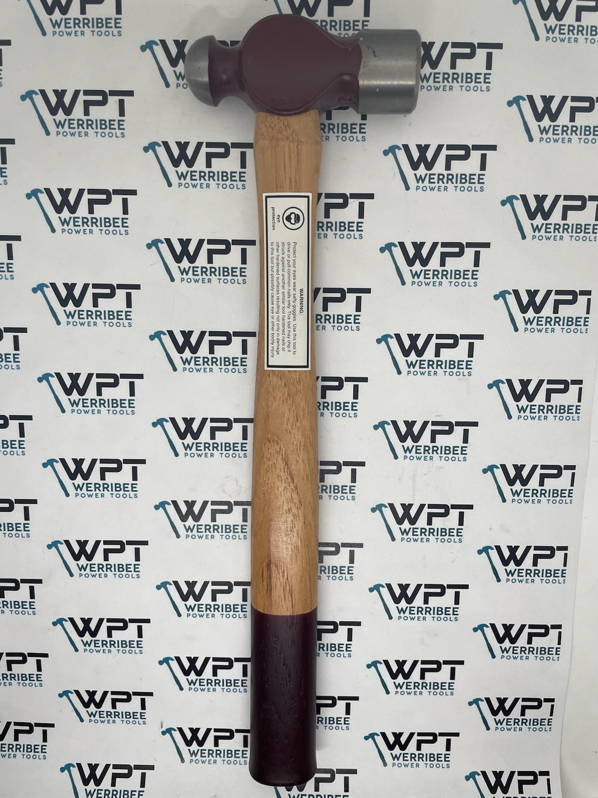 Trojan Hand Tools 12oz Timber Handle Ball Pein Hammer H136612 - Image 2