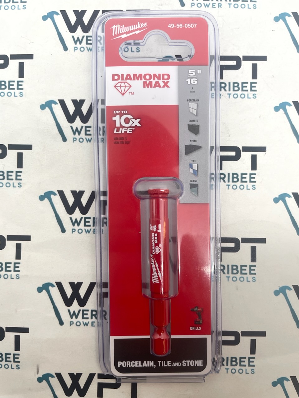 Milwaukee Diamond Max™ Diamond Grit Hole Saw 5/16" / 8mm 49560507/ 49-56-0507 - Image 2