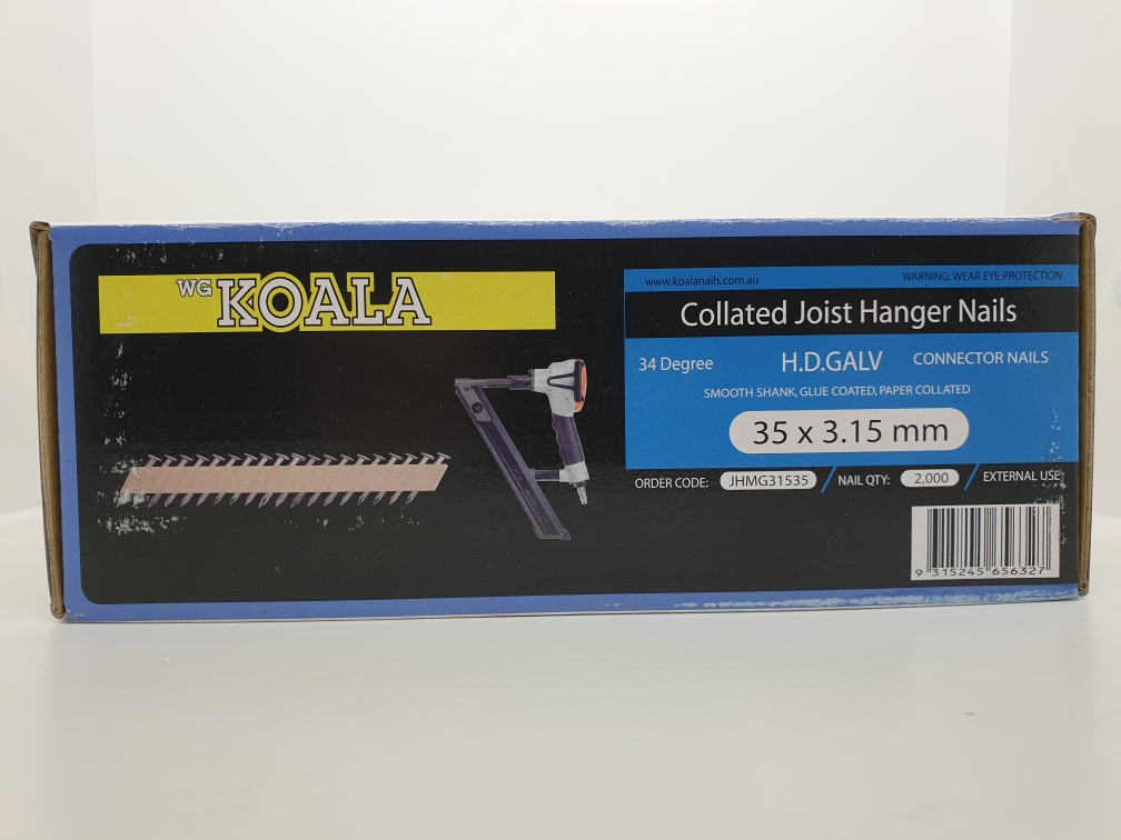Koala Collated Joist Hanger Nail HDG 35 x 3.15mm (2000) - Image 2