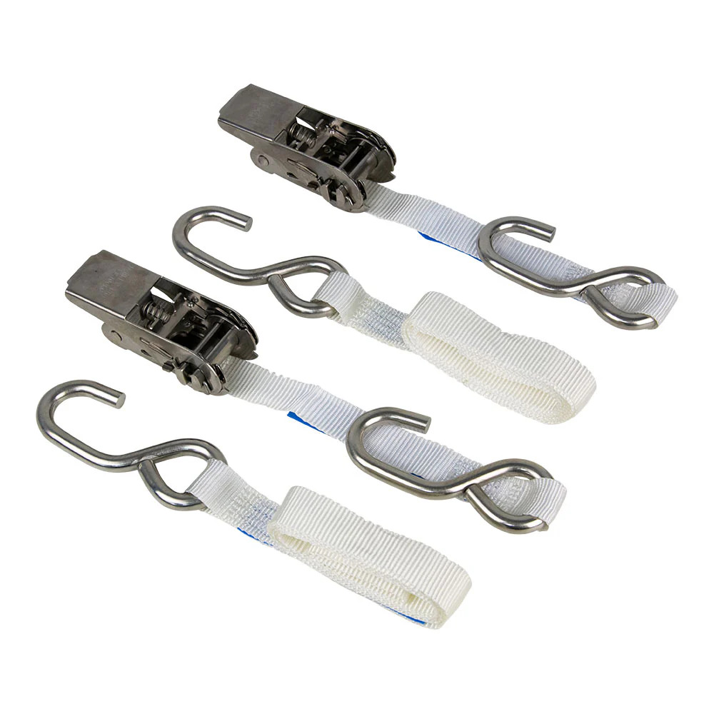 Monkey Grip Marine Tie Down 400KG Capacity 2M x 25mm Webbing - 2 Pack MATD252-2 - Image 3