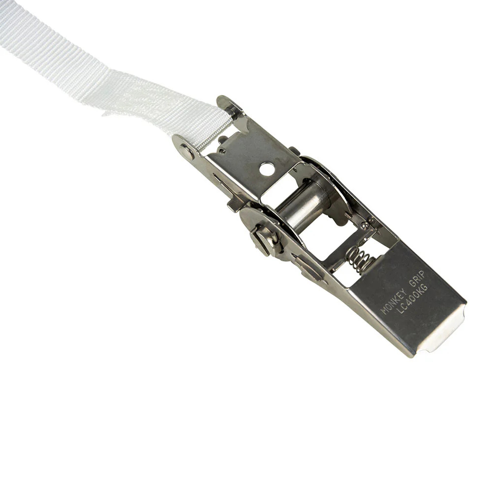 Monkey Grip Marine Tie Down 400KG Capacity 2M x 25mm Webbing - 2 Pack MATD252-2 - Image 8