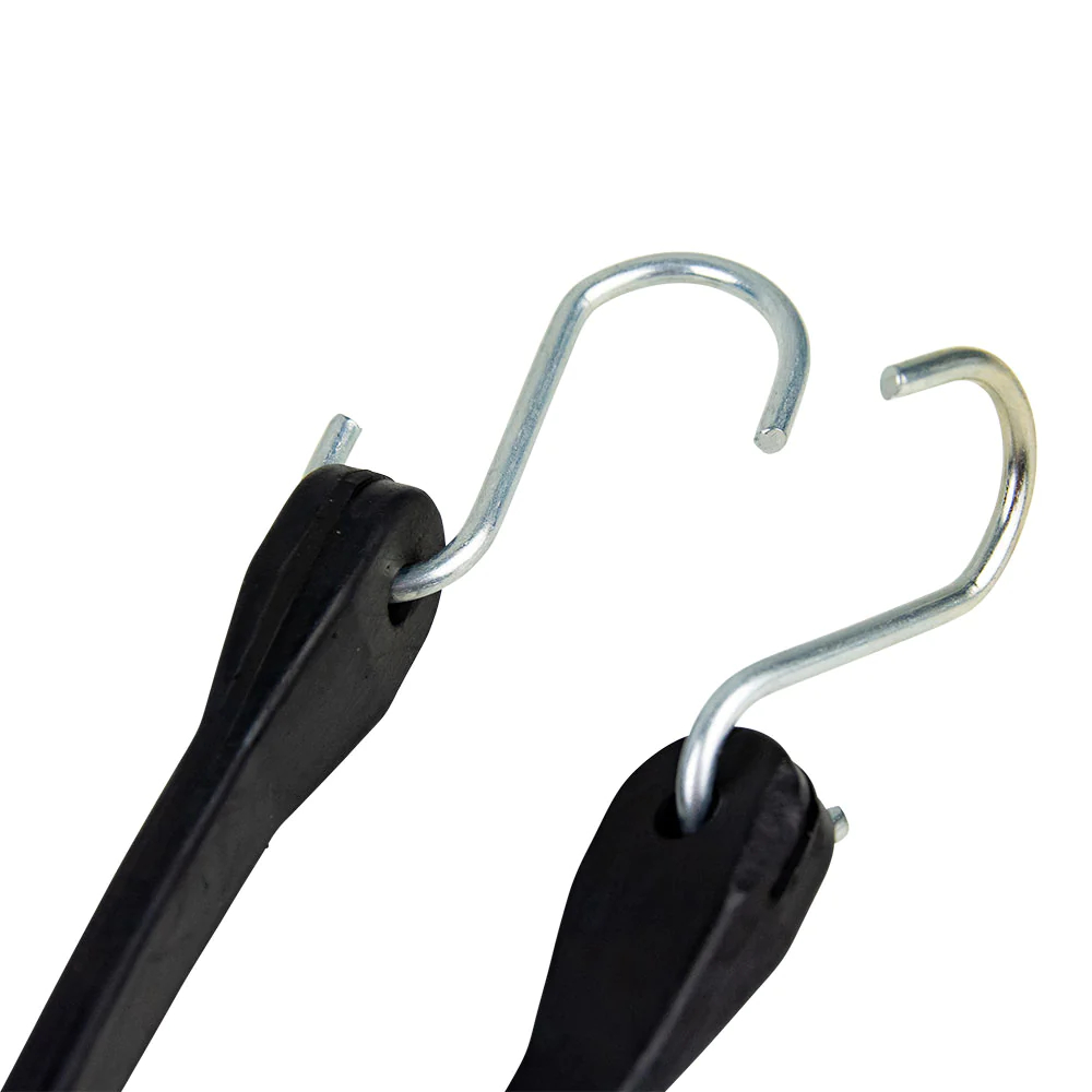 Monkey Grip 31"/78cm EPDM Flexible Flat Rubber Strap with Metal Hooks MGRS31 - Image 3