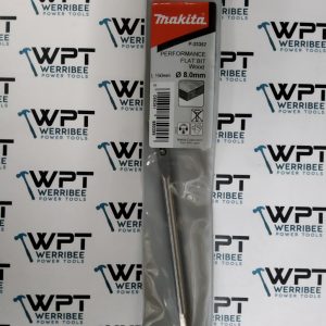 Makita Performance Flat Spade Bit 8mm x 150mm P-23357