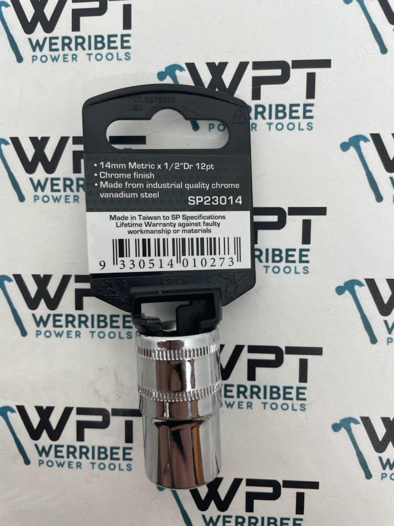 SP Tools 1/2" Square Drive 12 Point Standard Socket 14mm Metric SP23014 - Image 3