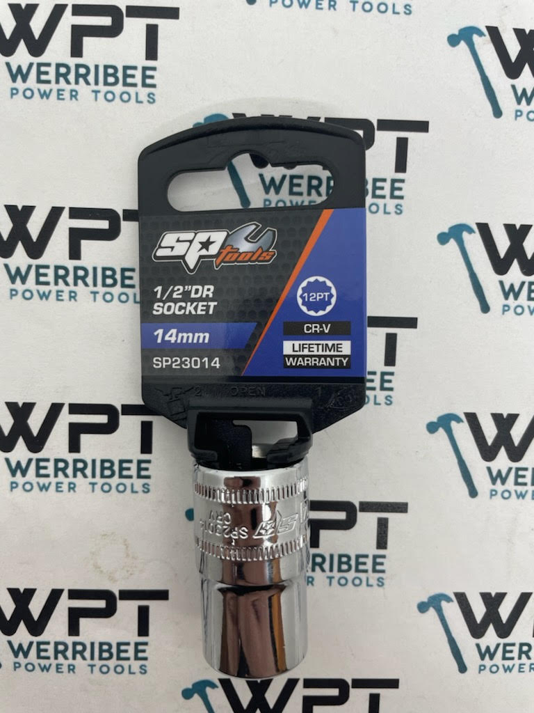 SP Tools 1/2" Square Drive 12 Point Standard Socket 14mm Metric SP23014 - Image 2
