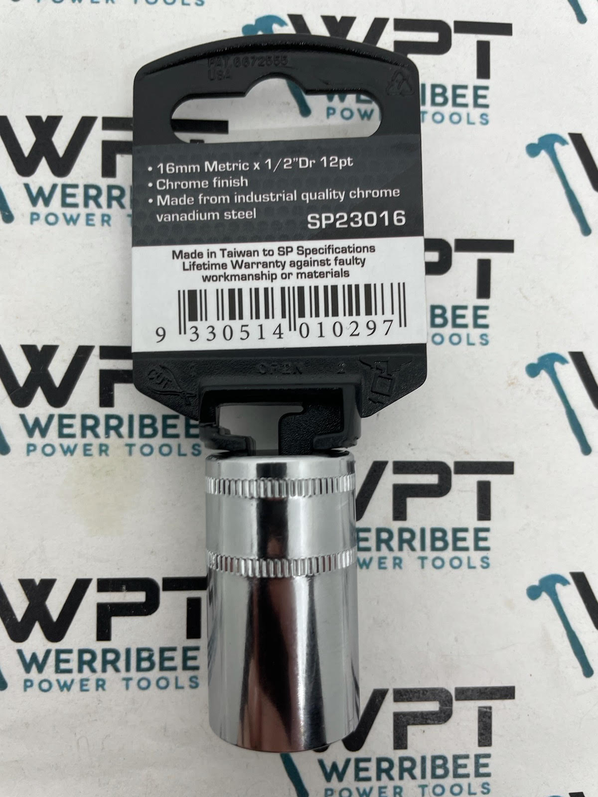 SP Tools 1/2″ Square Drive 12 Point Deep Socket 16mm Metric SP23016 - Image 3