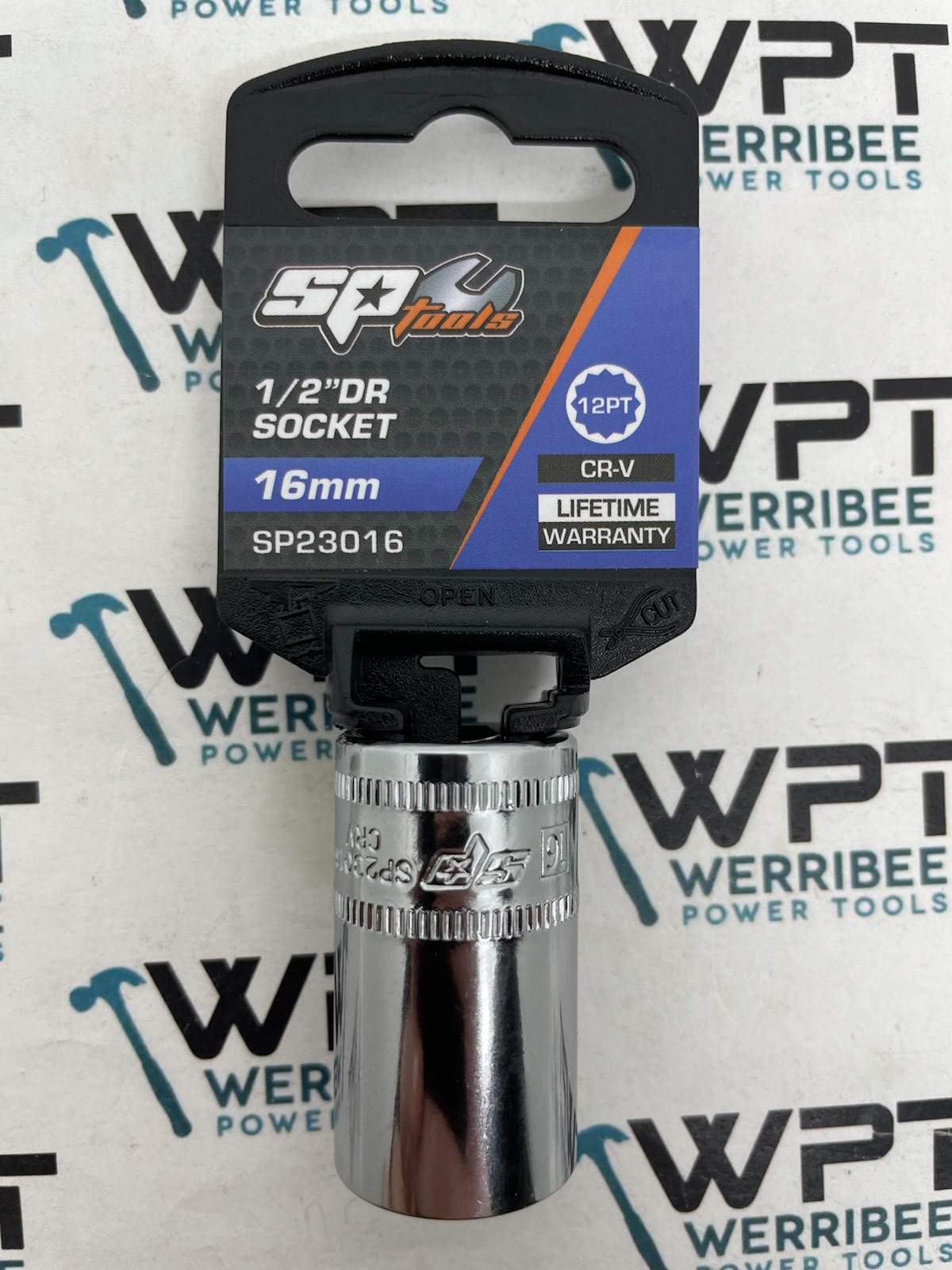SP Tools 1/2″ Square Drive 12 Point Deep Socket 16mm Metric SP23016 - Image 2
