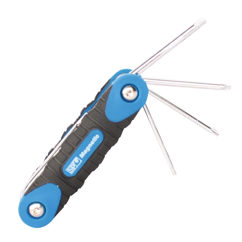 SP Tools Key Set Magnetic Folding 7pc Torx Drive SP34567 - Image 3